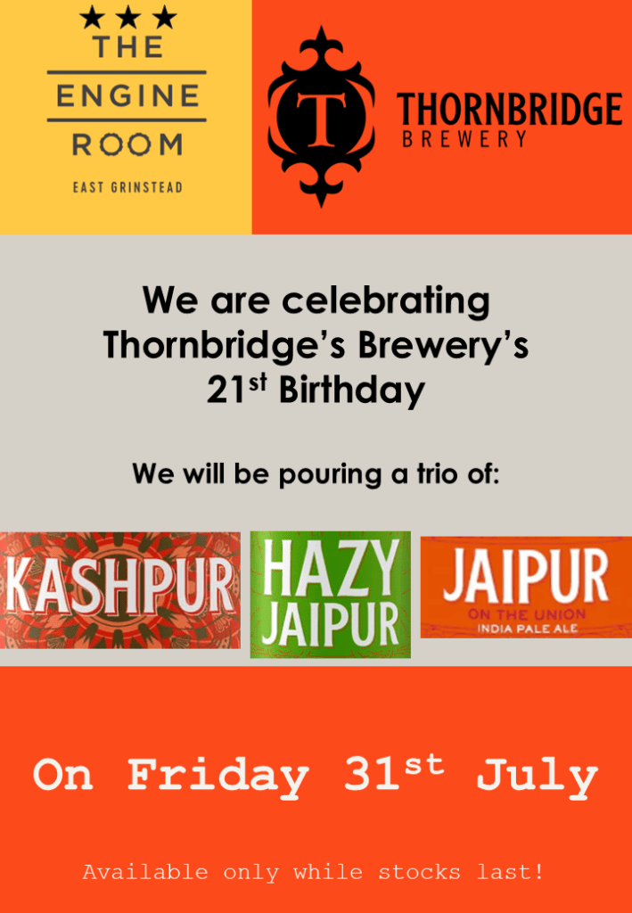 Thornbridge 21st Birthday
